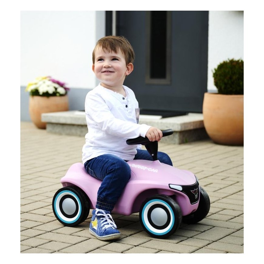 Smoby Pink BIG Pink Ride-on Pusher Bobby Car Neo Pink For Children – 3