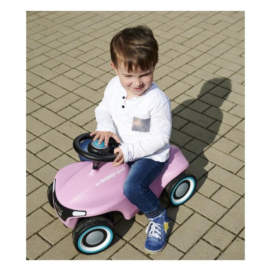 Smoby Pink BIG Pink Ride-on Pusher Bobby Car Neo Pink For Children – 5