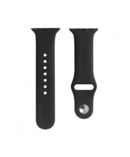 Evelatus Apple Watch 42/44/45mm Silicone Loop (140mm M/L) Black
