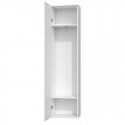 Topeshop DUO SZAFKA BIEL magamistoa garderoob ja kapp 2 riiulid 1 uks(ed) Valge Topeshop DUO SZAFKA BIEL magamistoa garderoob ja kapp 2 riiulid 1 uks(ed) Valge