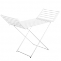 Adler Folding electric clothes drying rack AD 7821 220 W, Silver/White, IP22