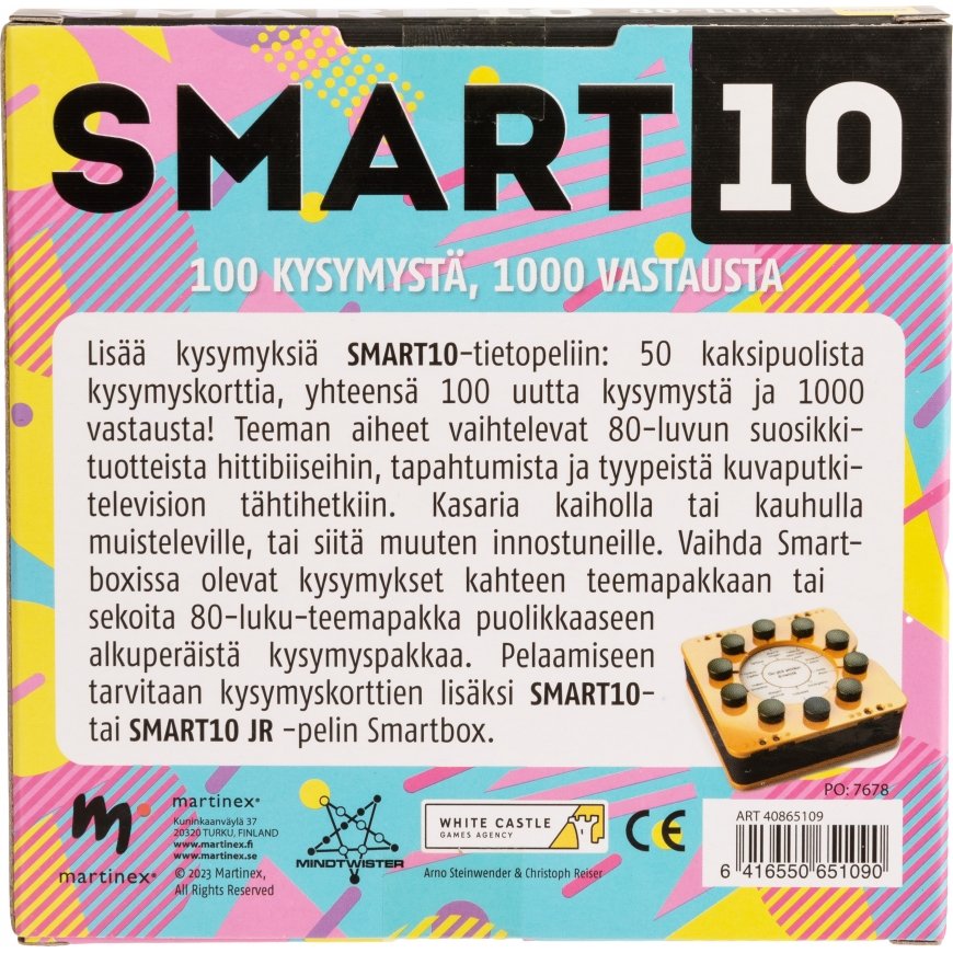 Smart10 - additional cards, 80s – 3
