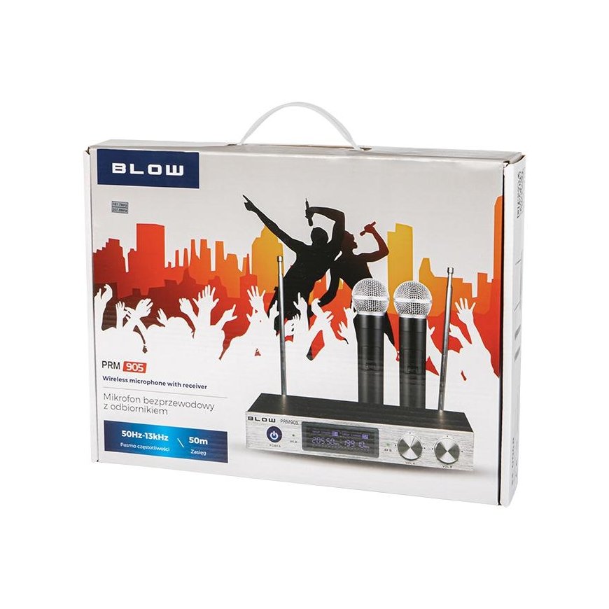 PRM905 BLOW Microphone - 2 microphones – 3