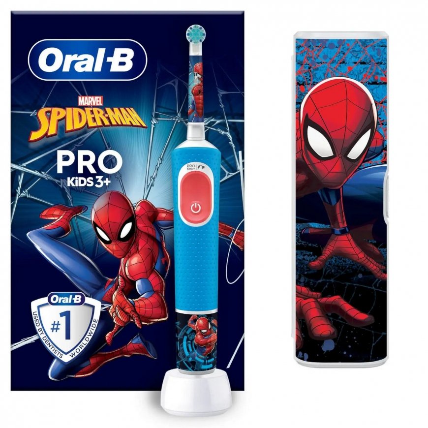 Oral-B Vitality PRO Kids Spiderman Electric Toothbrush – 2