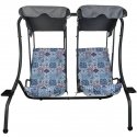 Saska Garden GARDEN AND BALCONY SWING SONIC 2-PERSON MOSAIC Saska Garden GARDEN AND BALCONY SWING SONIC 2-PERSON MOSAIC