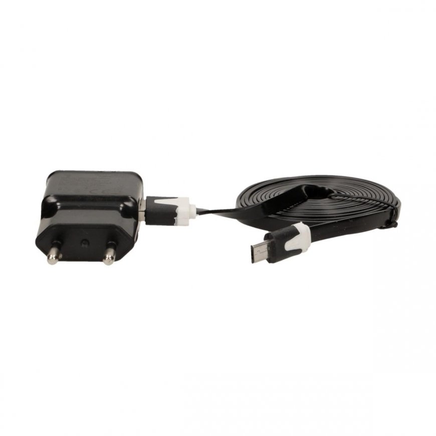 Orno Socket power supply with Micro USB plug OR-AE-1367, DC5V, 2A charger – 3