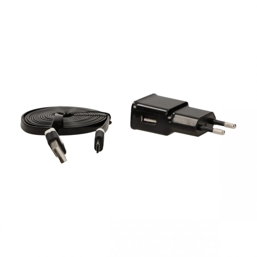 Orno Socket power supply with Micro USB plug OR-AE-1367, DC5V, 2A charger – 5