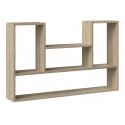 Topeshop BILBAO 4P SONOMA shelve Floating shelf Wall mounted Particle board Oak Topeshop BILBAO 4P SONOMA shelve Floating shelf Wall mounted Particle board Oak