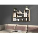 Topeshop BILBAO 4P SONOMA plaukts Pie sienas montējams plaukts Pie sienas uzstādīts Daļiņu plate Ozo Topeshop BILBAO 4P SONOMA plaukts Pie sienas montējams plaukts Pie sienas uzstādīts Daļiņu plate Ozo