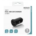 Deltaco USB-CAR127 mobiliojo įrenginio kroviklis Universalus Juoda Cigarų pridegiklis Automatinis Deltaco USB-CAR127 mobiliojo įrenginio kroviklis Universalus Juoda Cigarų pridegiklis Automatinis