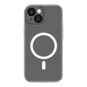 Evelatus Apple iPhone 15 Plus Clear Case With MagSafe and Camera Protection Transparent