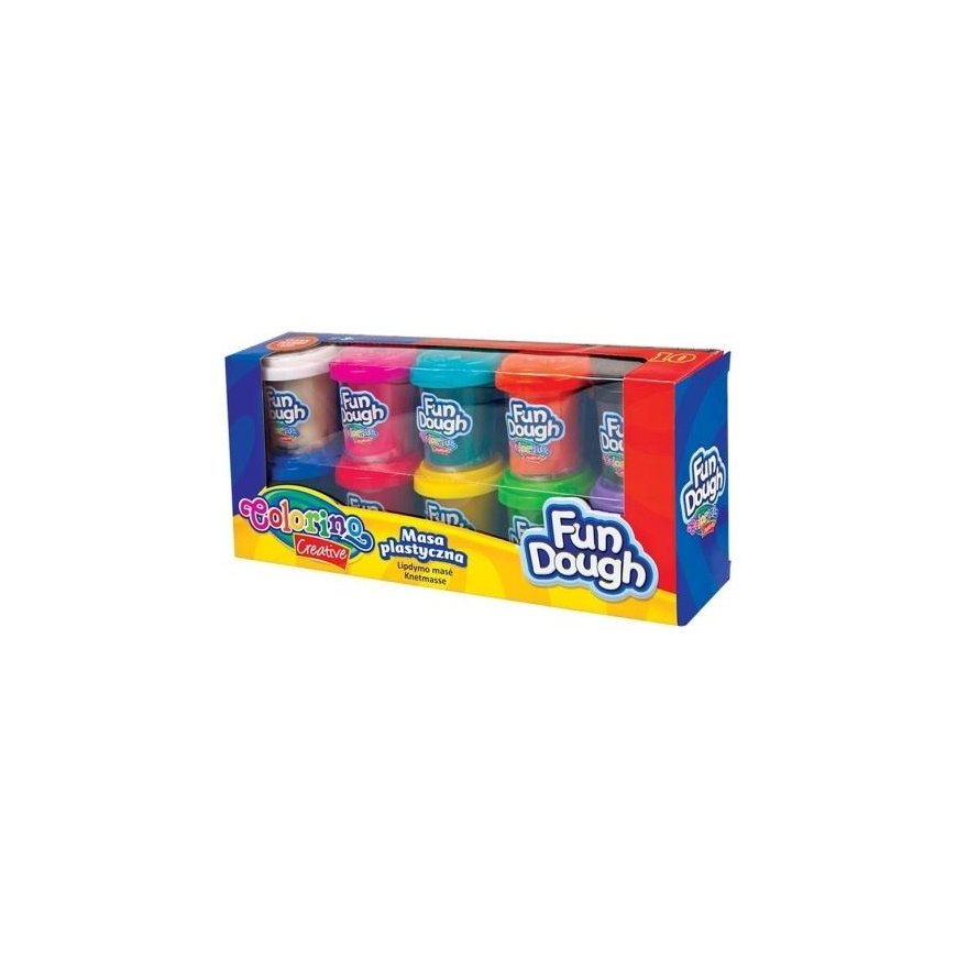 Lipdymo masė Colorino Creative 10 spalvų