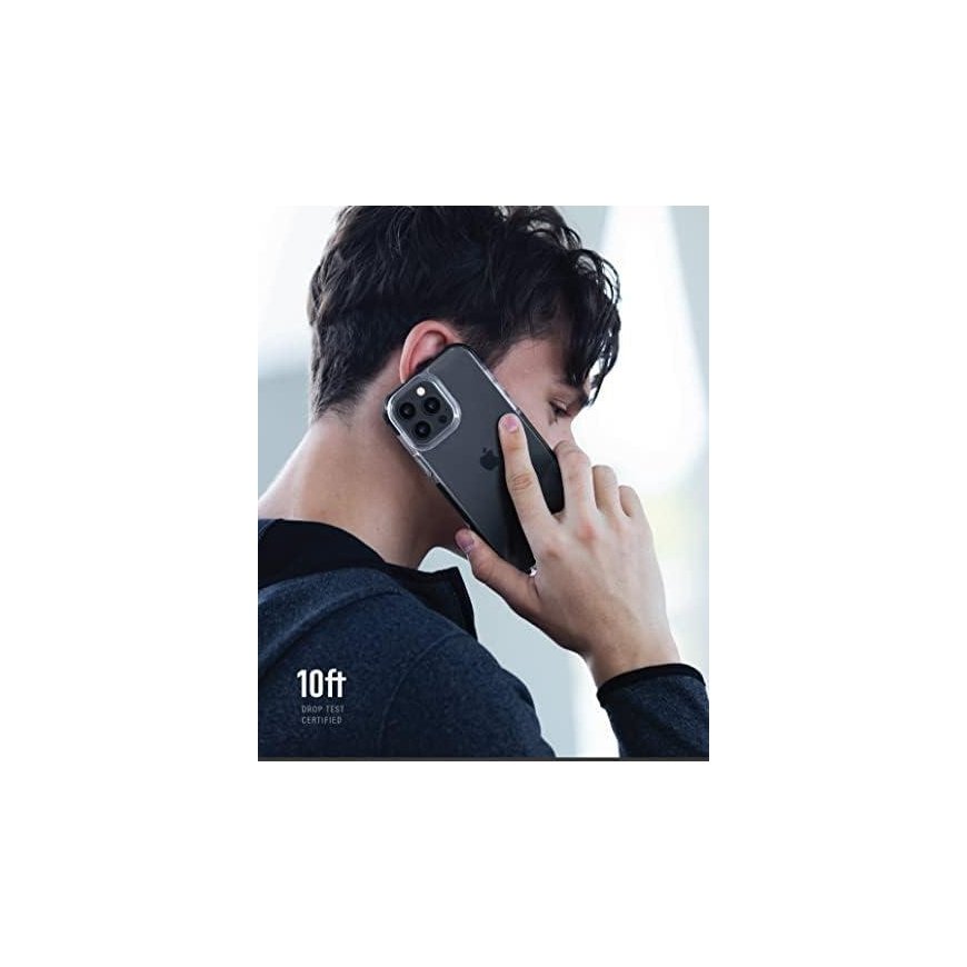 Dėklas PanzerGlass UNIQ etiu Combat iPhone 13 Pro / 13 6,1" juoda/carbon juodas – 5