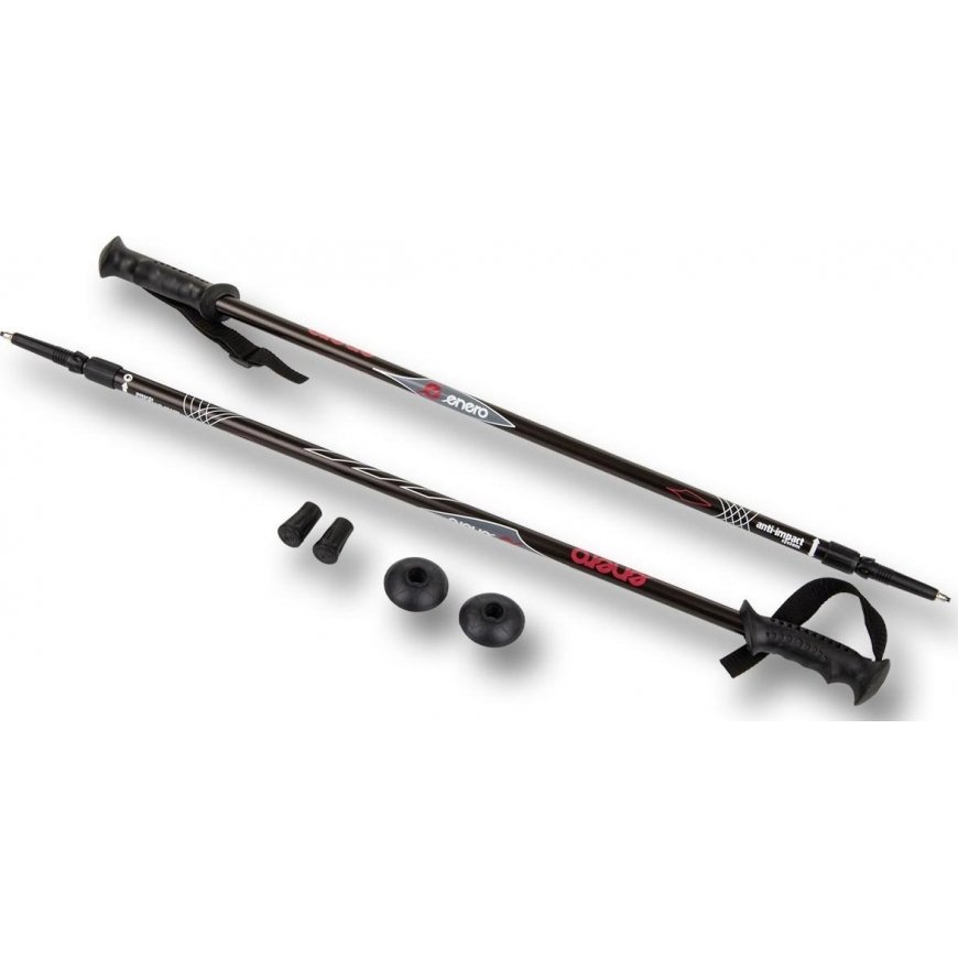Energo Trekking poles Enero Classic, black – 2