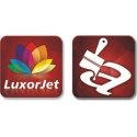 Tryumf Stiklo trofėjus su LuxorJet spalvotu spaudu, graviravimu ir dažų užpildu Tryumf Stiklo trofėjus su LuxorJet spalvotu spaudu, graviravimu ir dažų užpildu