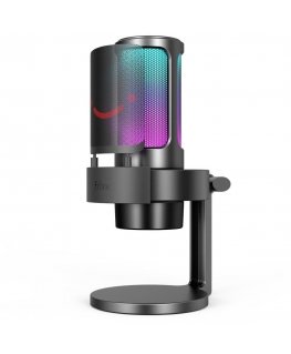 FIFINE Ampligame A8 Wired Microphone with RGB Lighting | USB