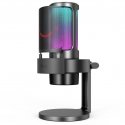 FIFINE Ampligame A8 Wired Microphone with RGB Lighting | USB FIFINE Ampligame A8 Wired Microphone with RGB Lighting | USB