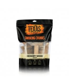 Texas Club KAMADO BONO Karijos medžio (Hickory) rūkymo kaladėlės 1kg