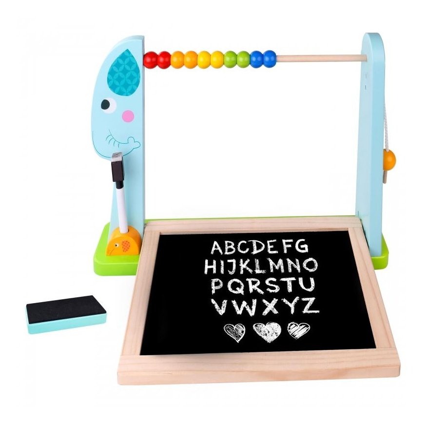 Tooky Toys „TOOKY TOY“ edukacinio stalo lenta + 18 magnetinių elementų – 3