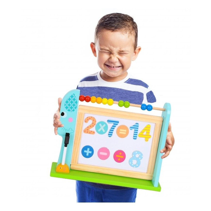 Tooky Toys "TOOKY TOY" educational table board + 18 magnetic elements – 5