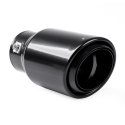 Exhaust muffler tip stainless steel mt 024b black amio-03169