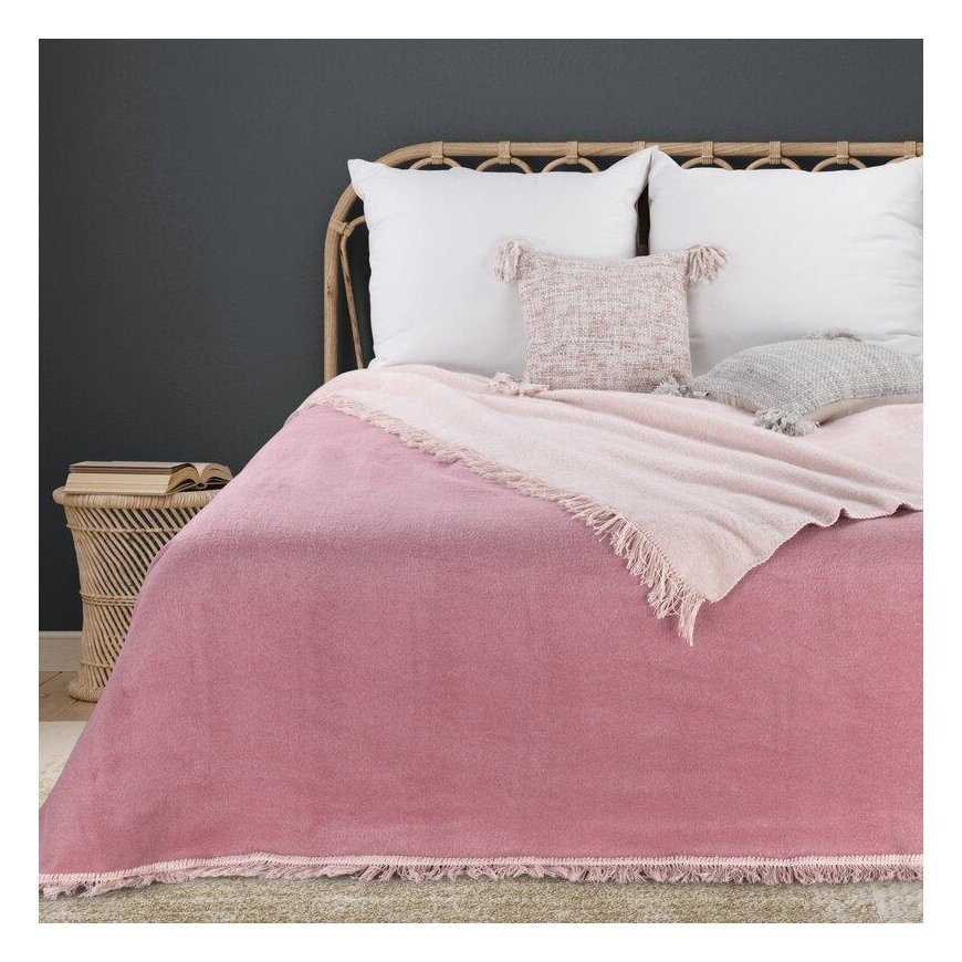 Eurofirany BLANKET/ACRYL/29/B 220X240 J. PINK + BOX