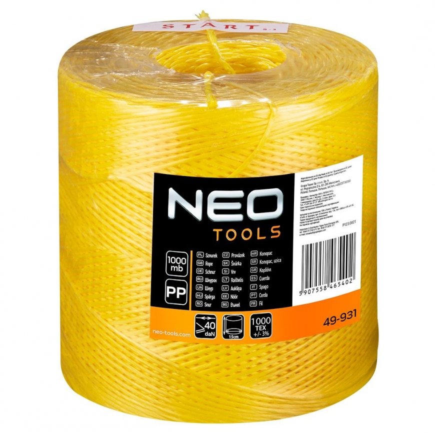 Neo 1000 m polypropylene string