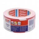 Warning tape Tesa, 33 m 50 mm, white/red Warning tape Tesa, 33 m 50 mm, white/red