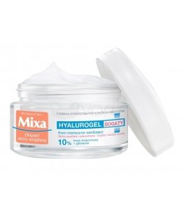 Intensive moisturizing cream Mixa Hyalurogel 50ml