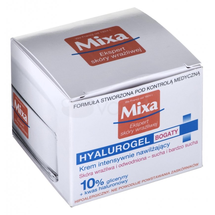Intensyviai drėkinantis kremas Mixa Hyalurogel 50ml – 5