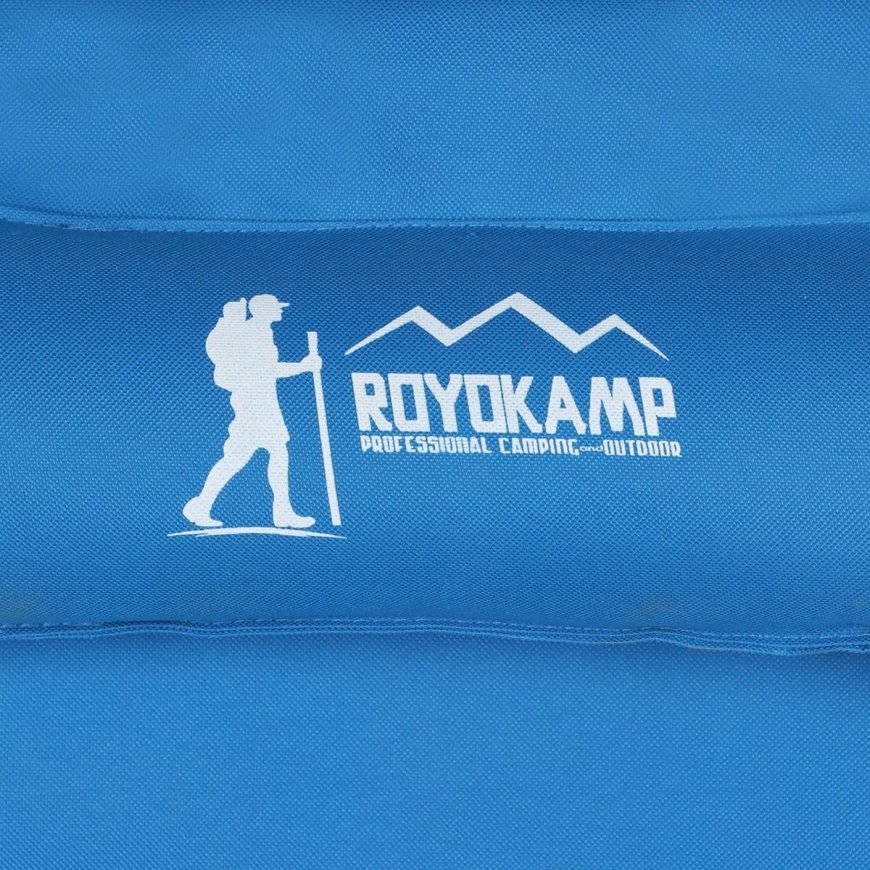 Royokamp folding beach chair, blue – 4