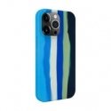Case Evelatus Apple iPhone 15 Silicone case Multi-Colored Blue