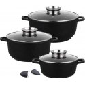 GRANITE POT SET 8 ELEM. KLAUSBERG KB-7359 GRANITE POT SET 8 ELEM. KLAUSBERG KB-7359