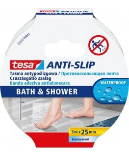 Tesa neslystanti juosta, W25mm, ILGIS 5M, SUKIRTAS VANDENIUI ATSALIAI VONIOS KAMBARIAI H5553302 TESA