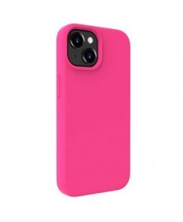 Evelatus Apple iPhone 15 Plus Premium Magsafe Soft Touch Silicone Case Pink