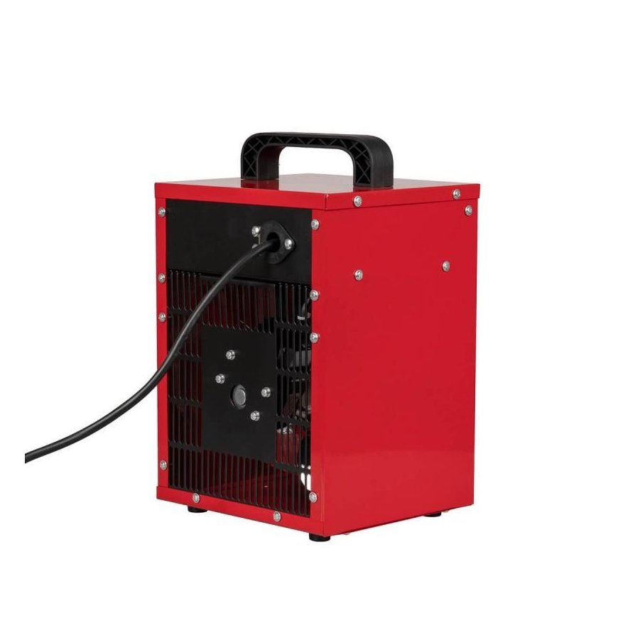 Elektrinis oro šildytuvas EUROM EK2000 2kW, raudonas – 3