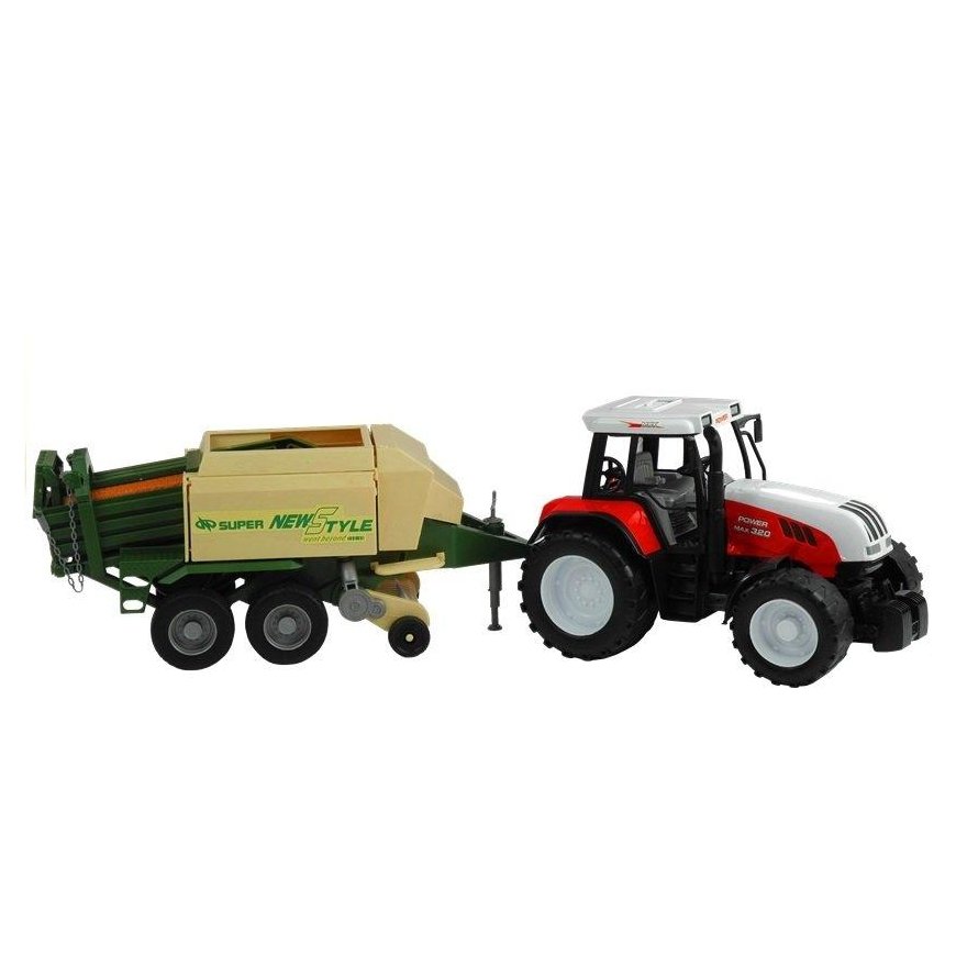 Lean Sport Lean Cars Large tractor with trailer Agricultural machine 65 cm – 3