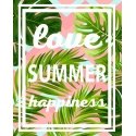 Beldizart Paint by numbers kit. T010 Love, summer, happiness 40*50
