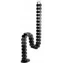 Cable Management WP Cable Management, Adjustable Cable Cover, Black, 1.3m, Powerton Cable Management WP Cable Management, Adjustable Cable Cover, Black, 1.3m, Powerton