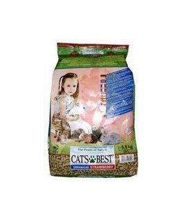 JRS Petcare GmbH and Co. KG Cats Best Universal Strawberry 10 L granulated natural cat litter