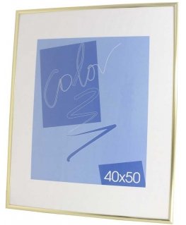 Photo frame Uab Quotartibaltaquot Aluminum frame golden 40*50 901400500