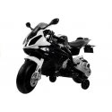Lean Cars Vaikiškas akumuliatorinis motociklas BMW S1000RR, juodas