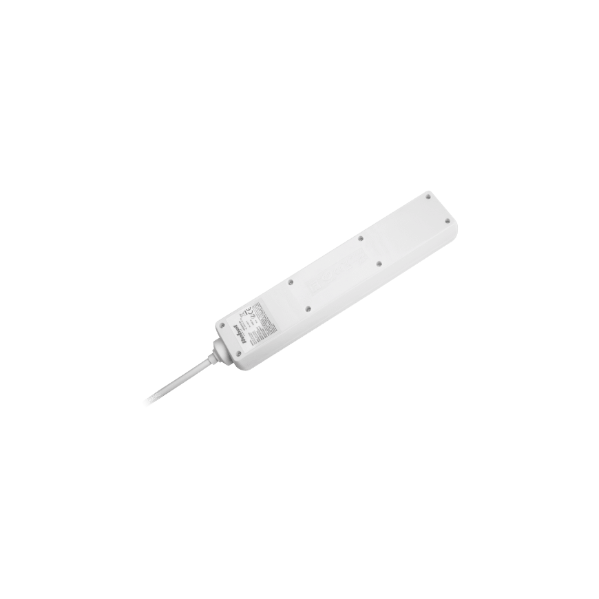 Rebel elektros tinklo ilgintuvas 5 lizdai su jungikliu 3m - 1.5mm – 2
