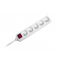 Rebel extension cord 5 sockets with switch 3m - 1.5mm Rebel extension cord 5 sockets with switch 3m - 1.5mm