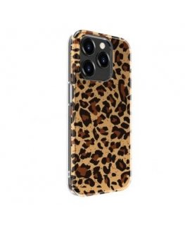 Evelatus Apple iPhone 15 Pro PC Customized Print Design Leopard