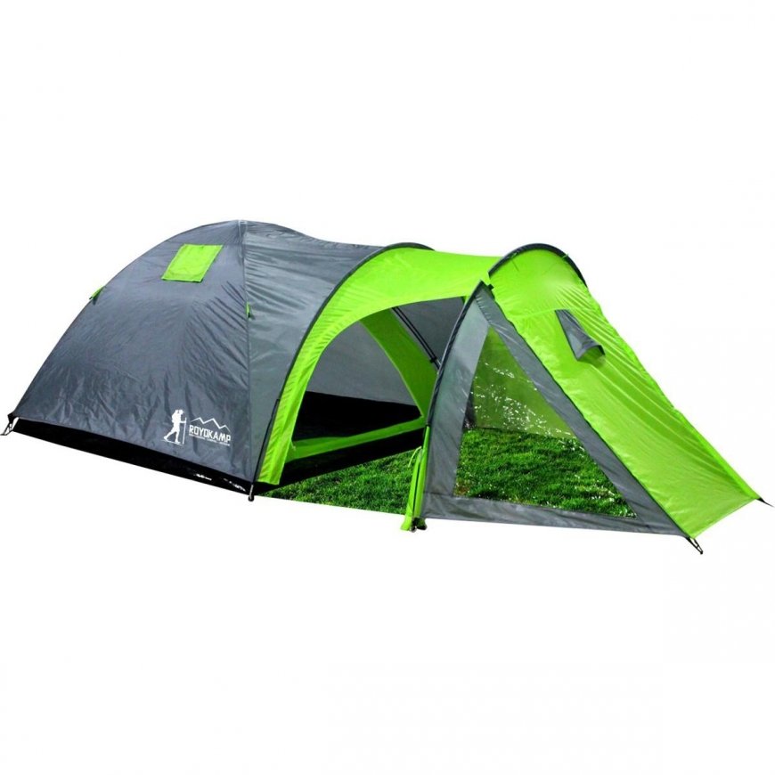 Royokamp Tourist tent Royokamp, grey/green, for