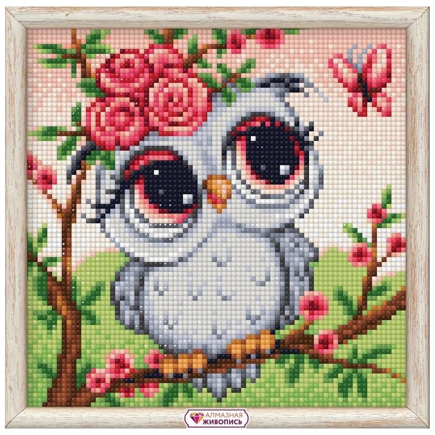 Beldizart Owl in rings 20*20 cm AM1945 – 2