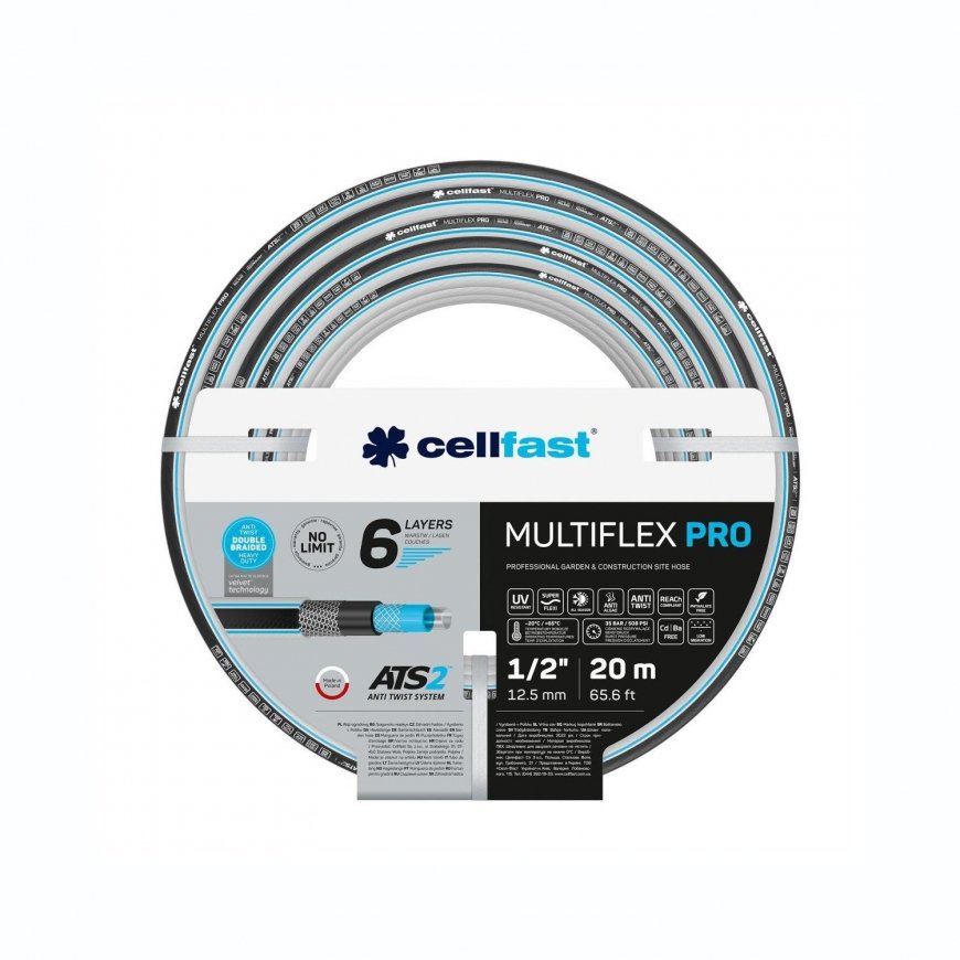 Cellfast MULTIFLEX ATSV 1/2" garden hose 20 m – 2