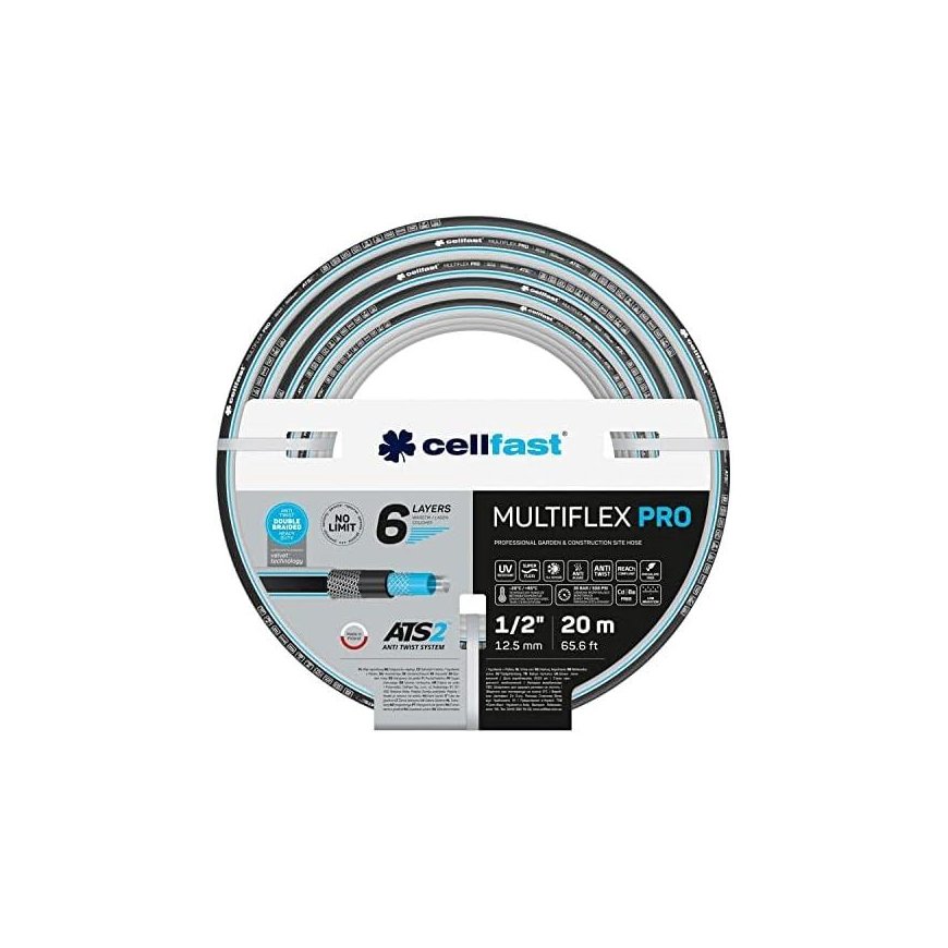 Cellfast MULTIFLEX ATSV 1/2" garden hose 20 m – 3