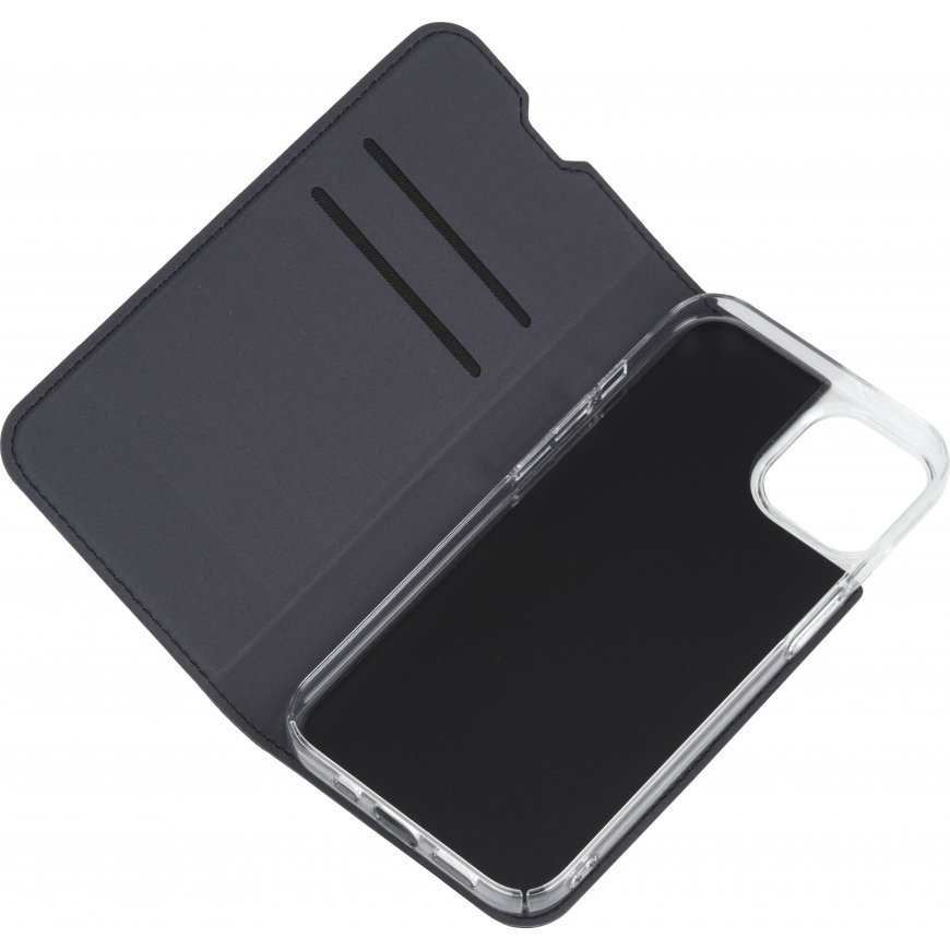 FoneKit BookCase -suojakotelo, iPhone 15, musta – 5